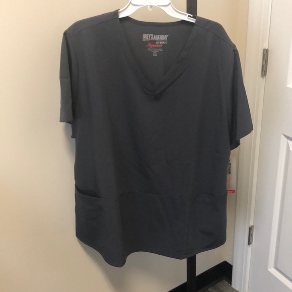 Greys anatomy signature Womens scrub top NWT - Picture 1 of 1